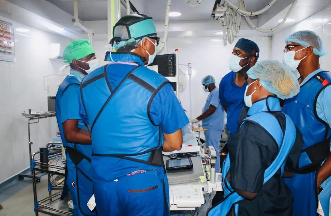 Cardiocare multidisciplinary catheterisation team